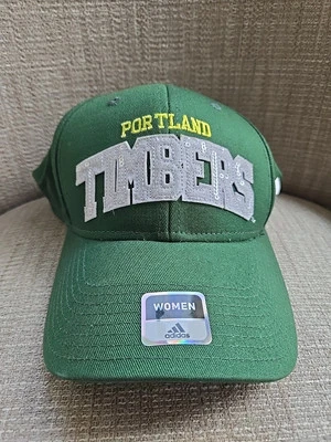 Nuevo Adidas Para Mujer Portland Timbers Ajustable MLS Fútbol GORRA SOMBRERO Nuevo con Pegatina Foto 1 de 4