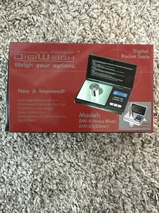 NEW Digiweigh DW-AX Digital Pocket Scales, 600g x 0.1g Navy Blue - Picture 1 of 3