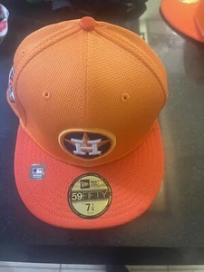 Houston Astros 2024 Frühling Training New Era 59FIFTY eng anliegende Mütze MLB - 7 1/4" NEU - Bild 1 von 3
