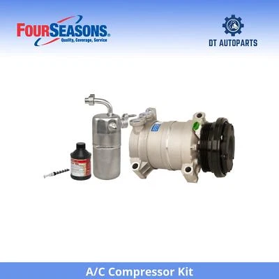 Kit de compressor A/C HD 2001-2002 GMC Sierra 2500 4 estações - Imagem 1 de 4