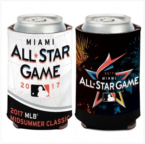2017 MLB ALL STAR GAME Miami Can Cooler 12 OZ. Koozie Cover