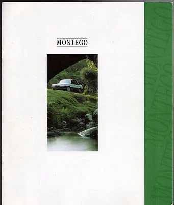 Rover Montego 1992-93 UK Market Sales Brochure Saloon Estate - Image 1 of 2