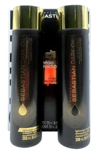 Sebastian Dark Oil Shampoo & Conditioner Standard Duo Set 8.4 Oz New Authentic - Picture 1 of 1