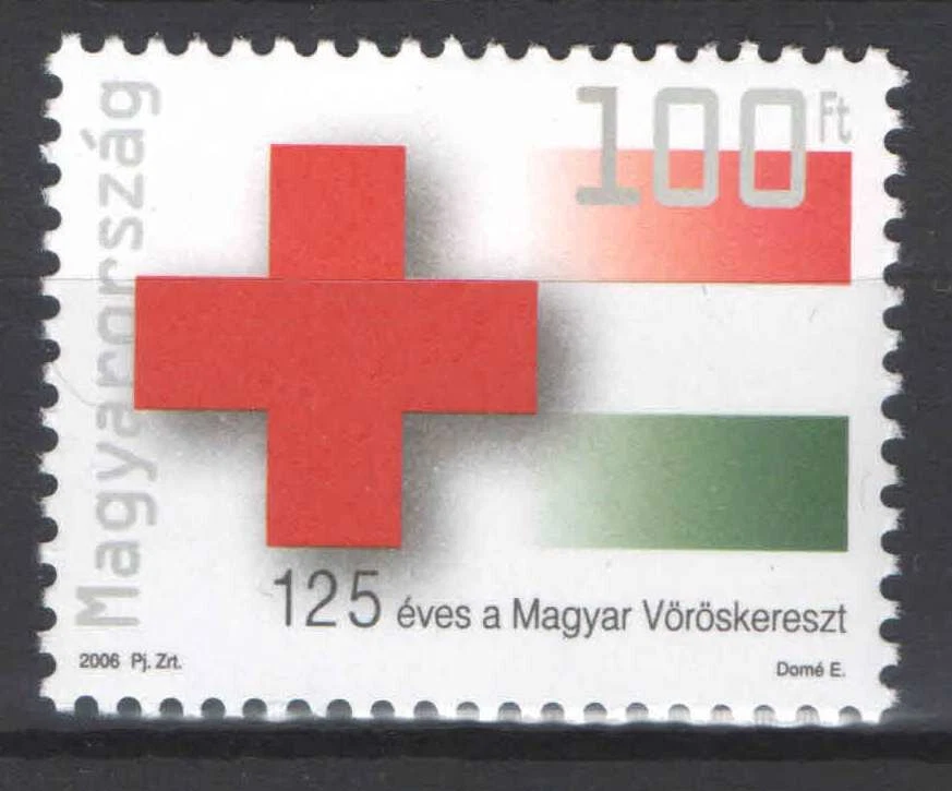 Hungría 2006. Sello Cruz Roja MNH (**) Mi.: 5136 Foto 1 de 1