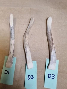 Cobblers Tools Shoemakers Deer Horn 6 Inch Polishing Burnishing Sleeking D1-D3 - Picture 1 of 9