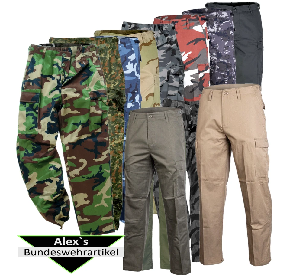 US Ranger Hose Rangerhose Feldhose Tarnhose Armeehose Arbeitshose Cargohose Mil - Bild 1 von 1