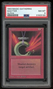 1993 MTG Magic the Gathering Karte Alpha Shatter PSA 8 TCG - Bild 1 von 2