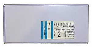 WCW Pro TV Taping wrestling ticket stub Sting Oct 1989 nwa HALLOWEEN HAVOC BUILD - Picture 1 of 2