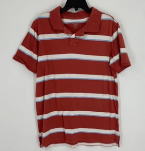 Mossimo Men’s Shirt Large Red Striped Casual Short Sleeve Tee T-Shirt Top - Picture 1 of 3