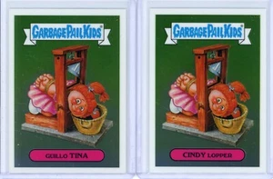 Carte base 2013 Garbage Pail bambini cromate OS1 GUILLO TINA & CINDY LOPPER 37A/B - Foto 1 di 1