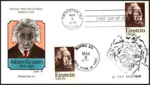 #1774 Albert Einstein Collins FDC - Picture 1 of 1