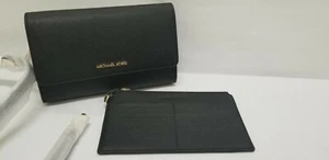 MICHAEL KORS SAFFIANO LEATHER 3- IN- 1 CROSSBODY - BLACK - Picture 1 of 5