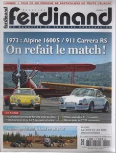 FERDINAND 12 PORSCHE 911 CARRERA RS 2.7 ALPINE A110 1600 S 991 T4 356 A 1600 CON - Bild 1 von 3