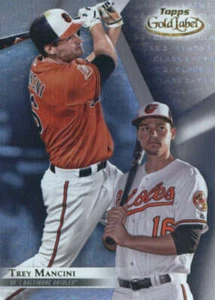 2018 Topps Gold Label Class 1 #14 Trey Mancini Baltimore Orioles - Picture 1 of 1