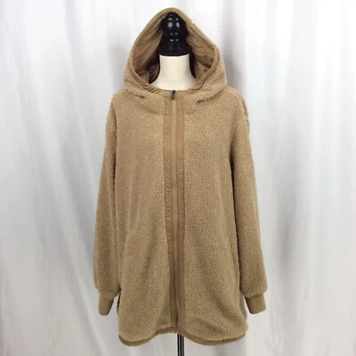 1 Madison Expedition Faux Fur Hooded Jacket Womens XXL Fleece Fuzzy Mid Length - Image 1 of 4
