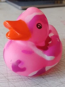 Pink Camouflage Rubber Duck, Car, Jeep, accessory, Dashboard toy decoration - Picture 1 of 7