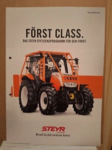 Steyr Forst Prospekt Traktor Schlepper - Bild 1 von 1