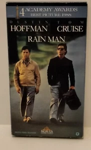 Rain Man VHS 1988 Tom Cruise Dustin Hoffman - Picture 1 of 6