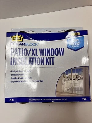 Patio XL Window Insulation Shrink Kit- New Open Box - Image 1 of 4