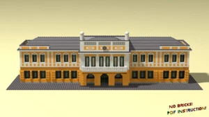 Lego Ratusz w Nyíregyháza Instrukcja budowy - MOC - PDF - HTML - LDD - Zdjęcie 1 z 11