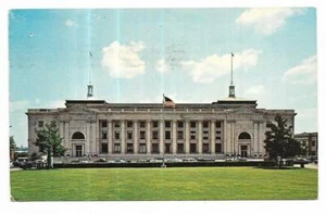 Vintage Delaware Chrome Postcard Wilmington Public Building New Castle County - Picture 1 of 2