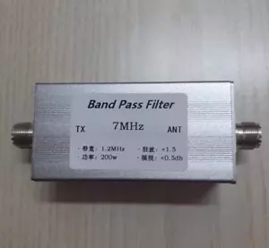 Filtro passabanda 7 MHz 200 W GMP onde corte alto isolamento anti-interferenze 40 m - Foto 1 di 5