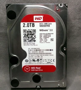 Western Digital WD Red 2TB SATA NASware 3.5" HDD WD20EFRX - Picture 1 of 1