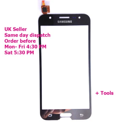 Samsung Galaxy J5 SM-J500fn Negro Pantalla Táctil Digitalizador Vidrio J5 Especificaciones + Herramientas - Imagen 1 de 4
