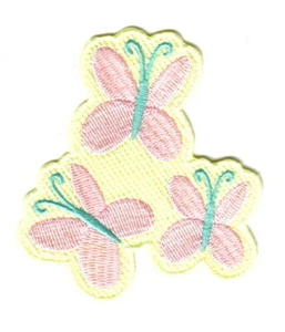 My Little Pony Fluttershy Cutie Marks Embroidered Patch NEW UNUSED - Picture 1 of 1