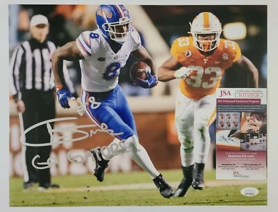 Trevon Grimes Signed Auto 11x14 Photo JSA Witnessed COA Florida Gators Autograph - Image 1 of 4