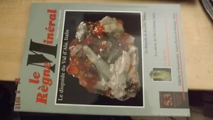 GC Revue Regne Minéral n°53 Diopside Bessans / Calcite Ile Cremieu / Siderite - Imagen 1 de 1