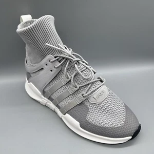 Adidas EQT Sock Support ADV Winter Grey BZ0641 Mens Uk 8 Trainers - Picture 1 of 8