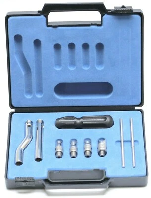 Burgess Wolf Tooth Oblique Cut Tube Elevators 9-Pcs Stainless Steel Kit