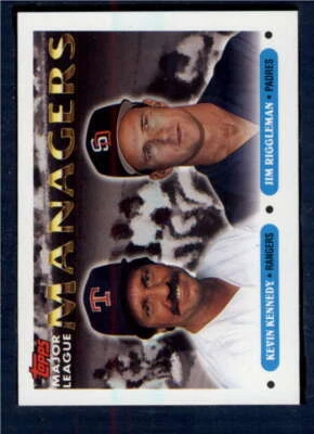 1993 Topps #513 Kevin Kennedy/Jim Riggleman NMMT MG - Image 1 of 2