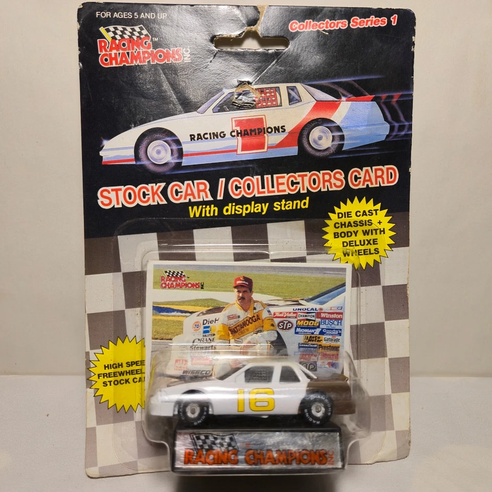 Racing Champions 1989 1:64 Raro Serie 1 Fondo Plano Larry Pearson #16 (Leer) Foto 1 de 1