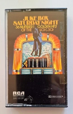 Juke Box Saturday Night Cassette Tape Golden Hits of the 40's - 50's  - Image 1 of 4