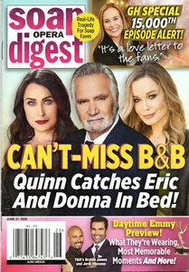 SOAP OPERA DIGEST June 27 2022 Bold & Beautiful Eileen Davidson Beth Maitland - Picture 1 of 4