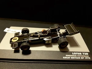 Lotus 72D Great Britain GP 1972 #8 Formula 1 Diecast in scale 1/43 - Picture 1 of 5