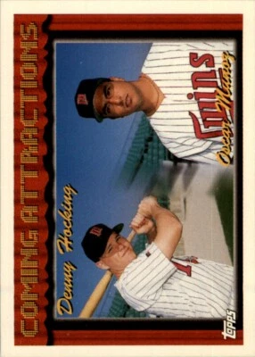 1994 Topps MLB Denny Hocking/Oscar Munoz #771 - Image 1 of 2