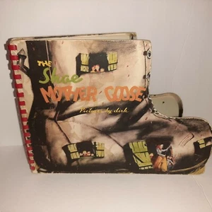 The Shoe Mother Goose Book Pictures by Dirk Diecut Spiral Bound Story Book 1946 - Bild 1 von 9