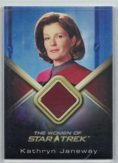 2010 Women of Star Trek costume card WCC01 Kathryn Janeway  Red - Image 1 of 1