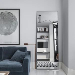 KRISTALLSPIEGEL WANDSPIEGEL  BADSPIEGEL 160 X 60 CM 5MM STÄRKE KANTE POLIERT - Bild 1 von 5