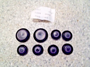 Juego de tapones de drenaje de piso Corvette 63-67 (8)--¡Reproducciones exactas! - Imagen 1 de 7