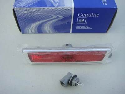 CHEVROLET CHEVY MALIBU 2008 - 2012 REAR BUMPER MARKER LIGHT LAMP LEFT L OEM NEW  - Image 1 of 4