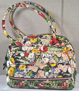 Vera Bradley Purse / Handbag Bittersweet Floral Quilted - Magnet Pockets - Picture 1 of 7