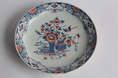 Assiette faïence Delft XVIIIe siècle (73009) - Photo 1/4