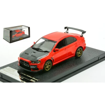 MITSUBISHI LANCER EVO X 2011 RED METALLIC 1:43 Vitesse Auto Stradali Modellino N - Immagine 1 di 3