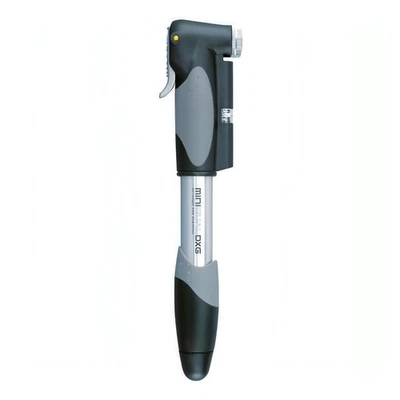 Topeak Mini Dual DXG Pump w-Guage Silver Cycling Bike Padded Comfort Performance - Image 1 of 2