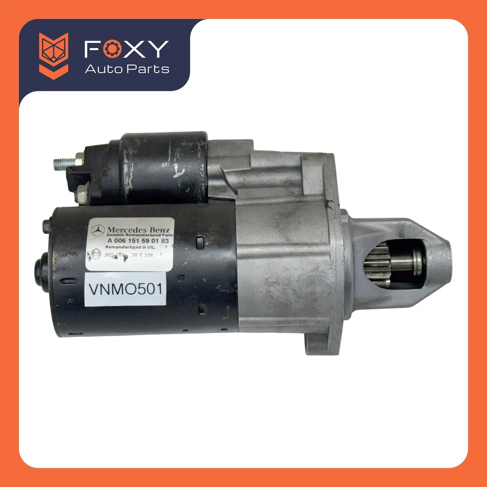 06-13 Mercedes GL ML500 E350 C300 S550 CL550 Motor de arranque Bosch OEM Foto 1 de 4