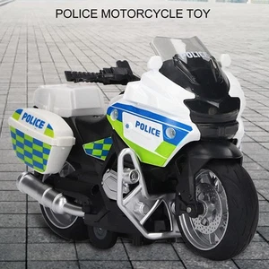 1:16 Motorcycle Toy Alloy Light Sound Mini Portable Electronic Motorcycle Hot - Picture 1 of 12